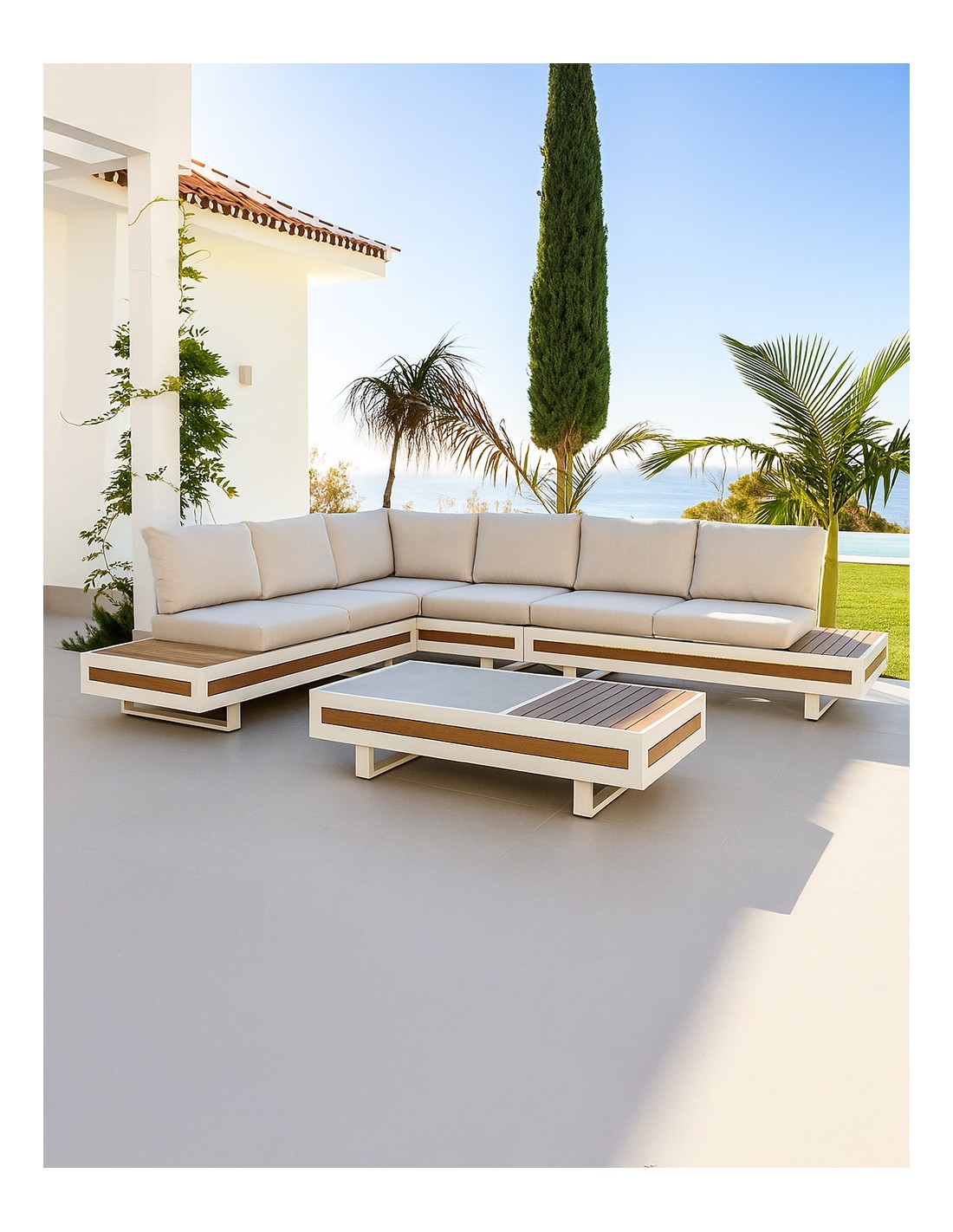 Set exterior BONGO blanco