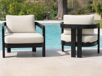 Set exterior CORÉ 2P negro 2