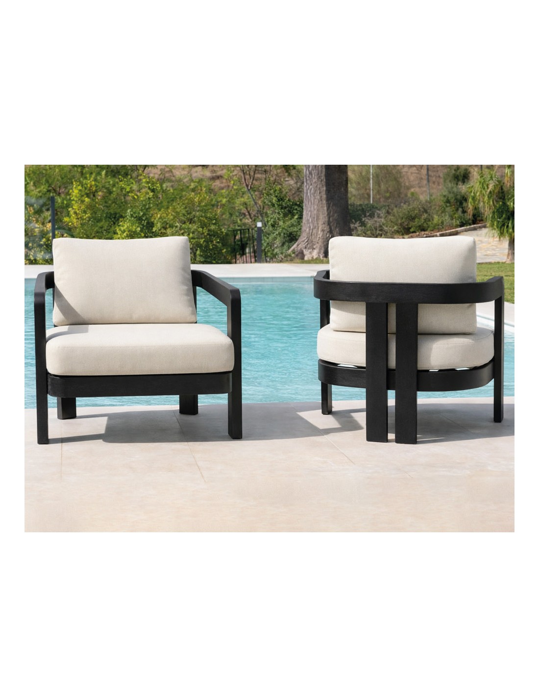 Set exterior CORÉ 2P negro