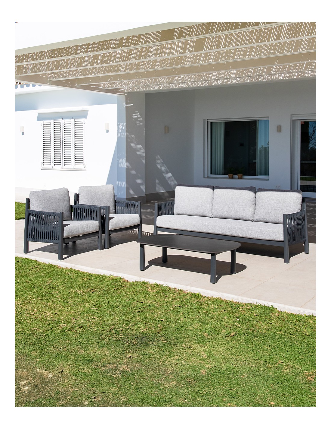 Set exterior DANU antracita