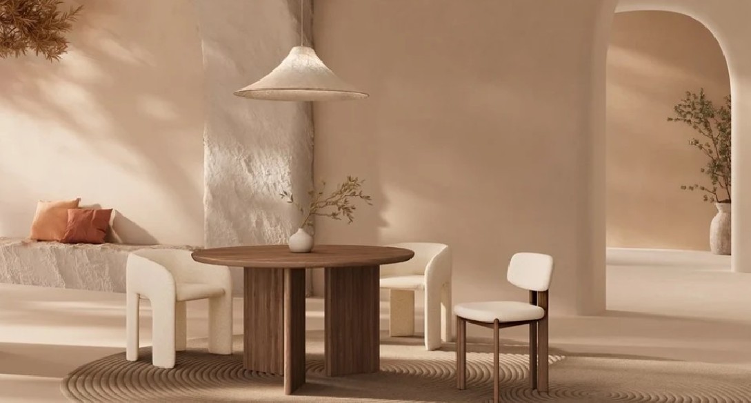 Mesa comedor Zen redonda