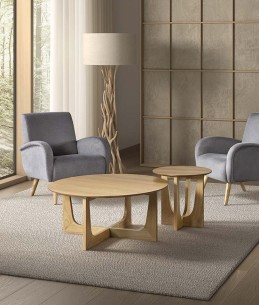 Mesa auxiliar natural 2