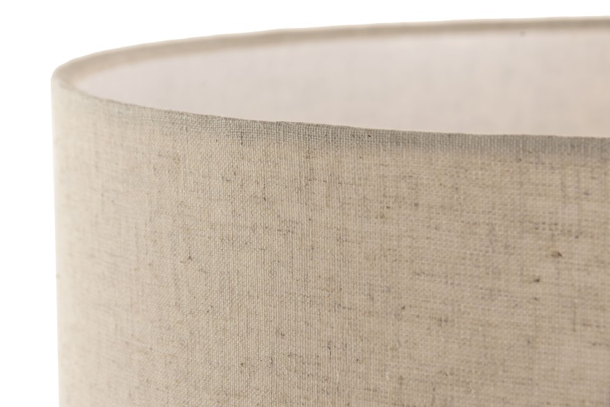 Lámpara sobremesa mango lino