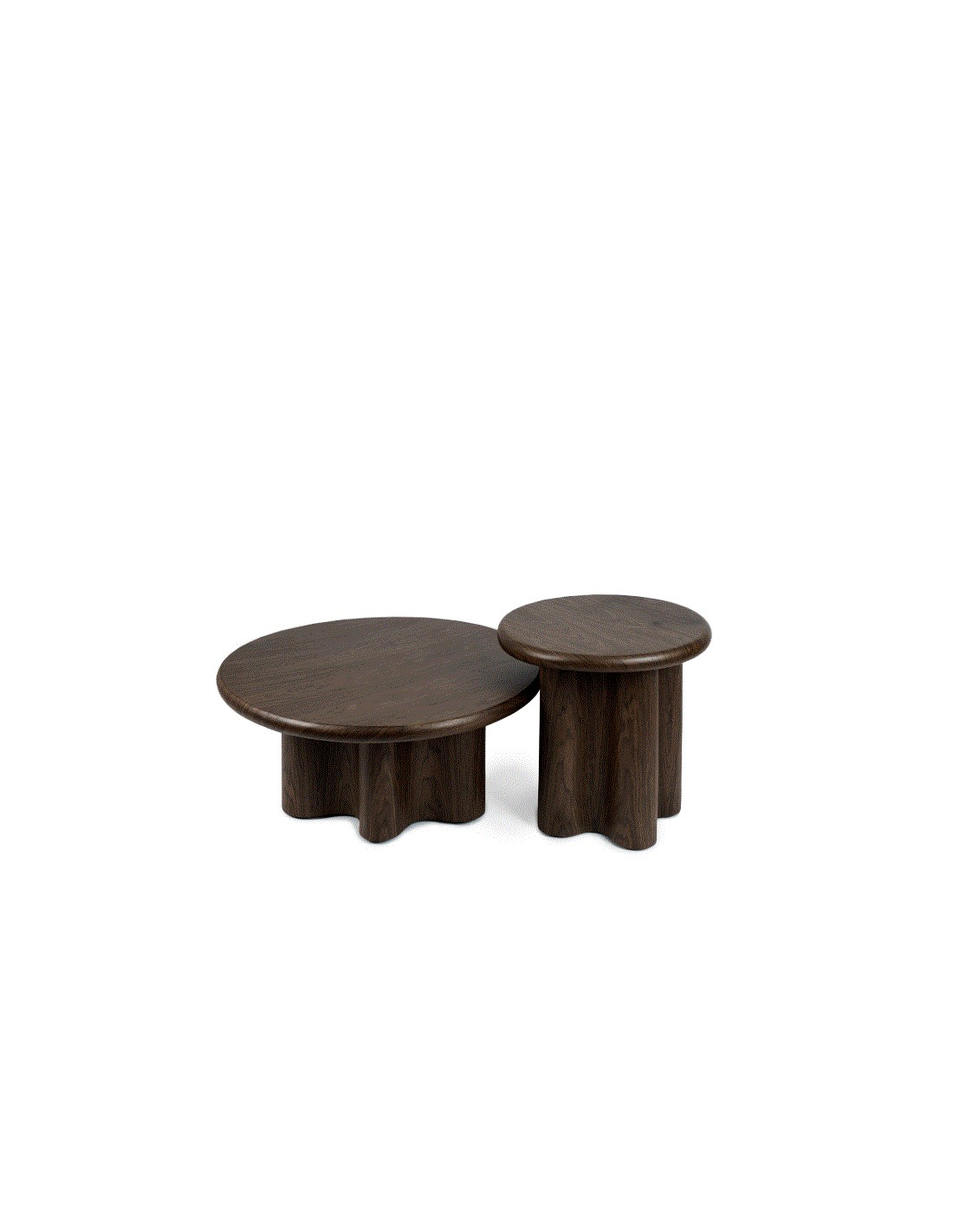 Mesa centro Mateo 80 nogal