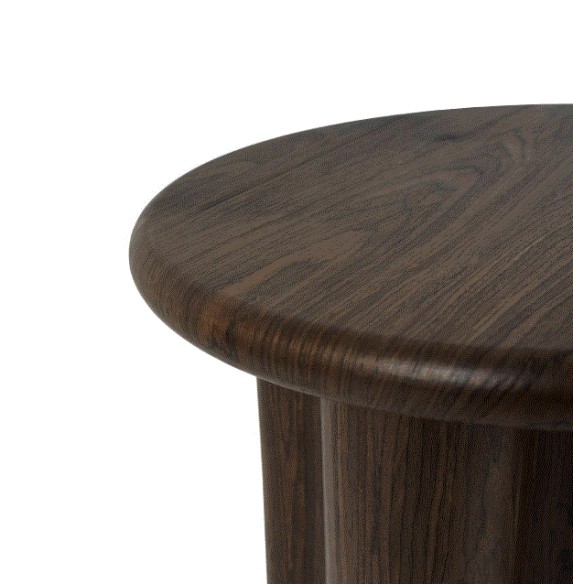 Mesa auxiliar Mateo 50 nogal