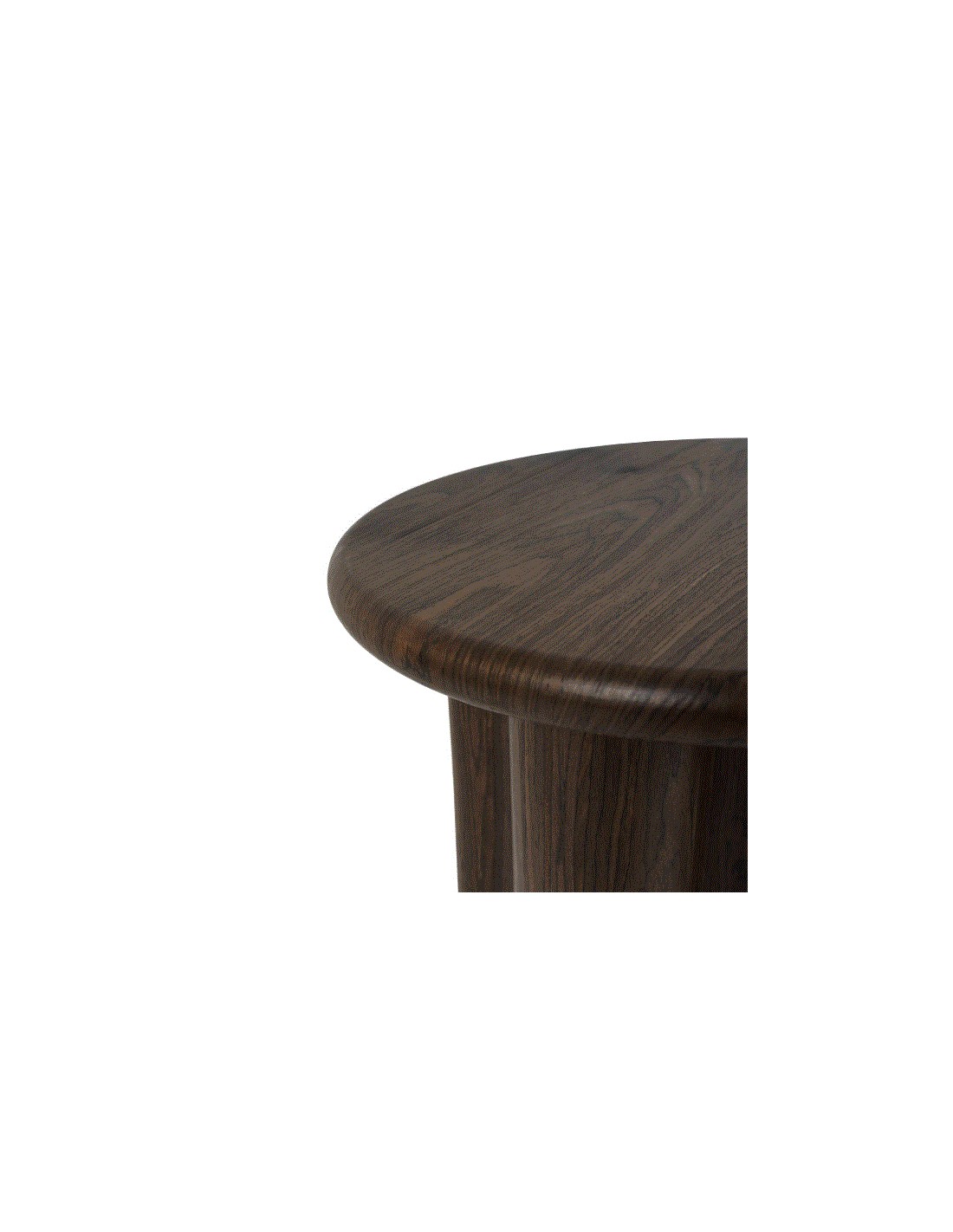 Mesa auxiliar Mateo 50 nogal