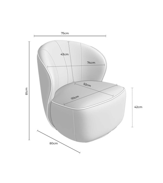 copy of Butaca HAVANA beige