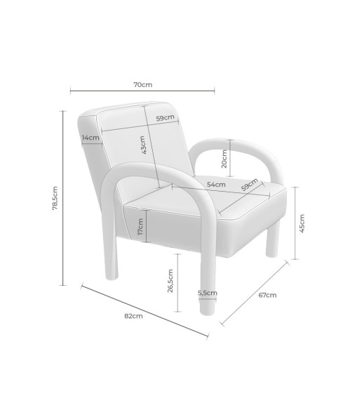 copy of Butaca DOROTHY beige