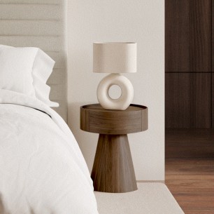 Mesita James nogal 2