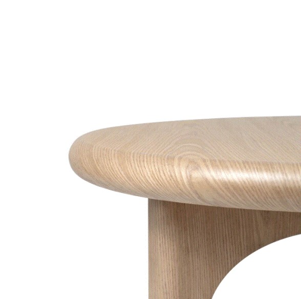 Mesa auxiliar ARNAUD 80 roble