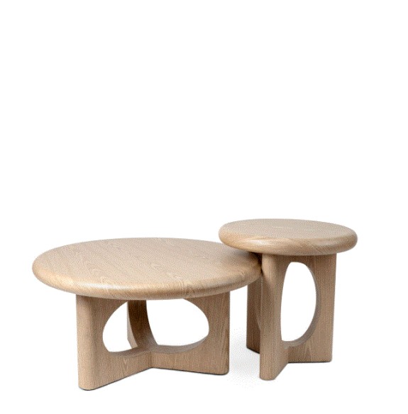 Mesa auxiliar ARNAUD 80 roble