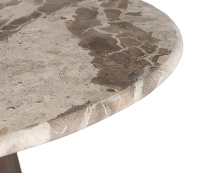 MESA CENTRO MADERA-MÁRMOL