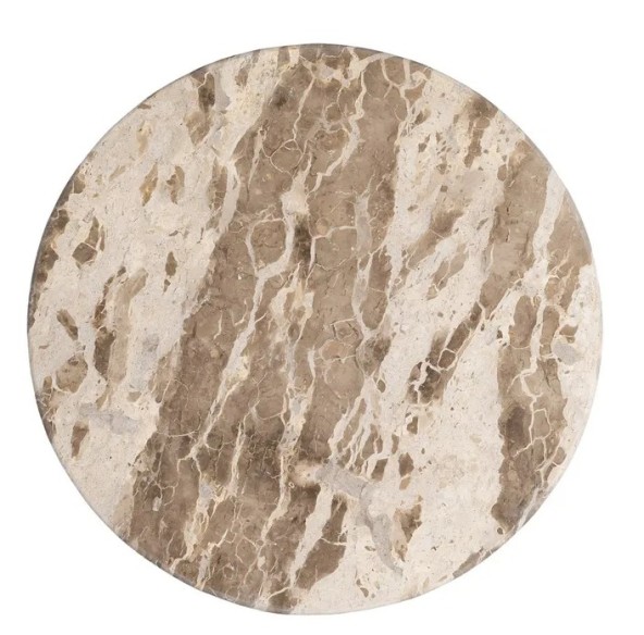 MESA CENTRO MADERA-MÁRMOL