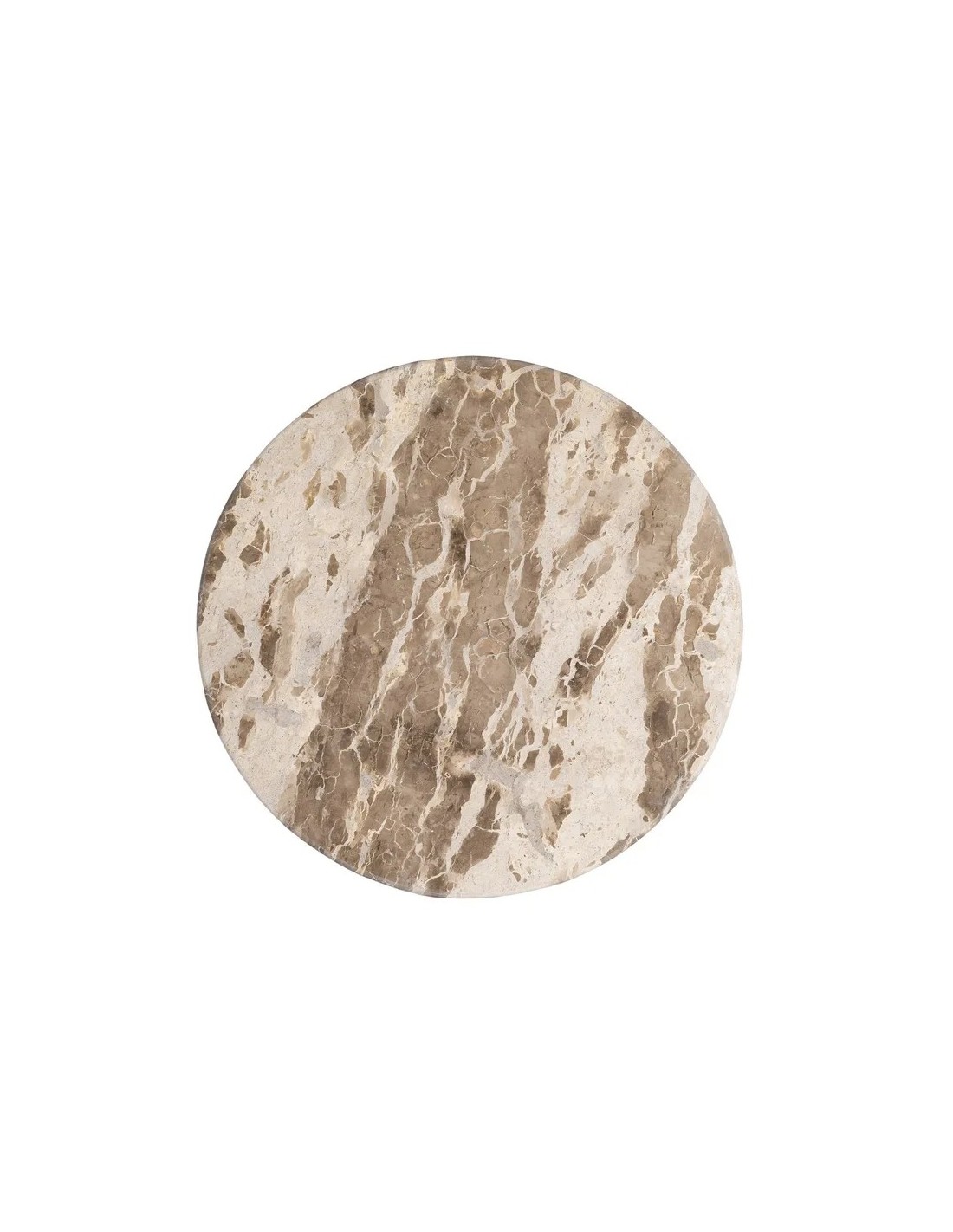 MESA CENTRO MADERA-MÁRMOL