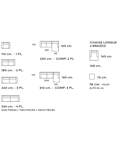 Sofá Granada a medida