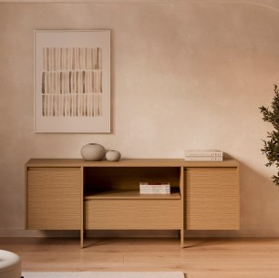 Mueble TV 160 PACIFIC (2 puertas + cajones)