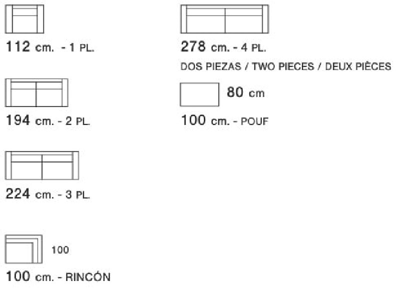 Sofá Aranjuez a medida