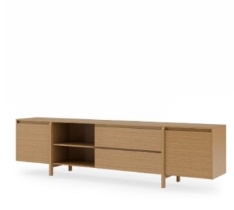 Mueble TV 240 PACIFIC (2 puertas + cajones)