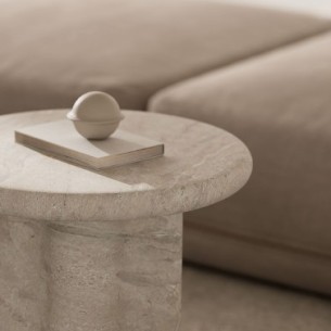 Mesa auxiliar EMERIC travertino 2