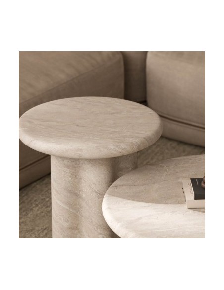 Mesa auxiliar EMERIC travertino