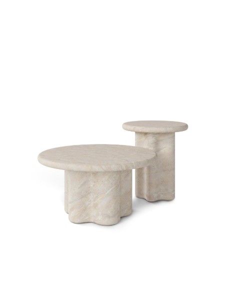 Mesa auxiliar EMERIC travertino