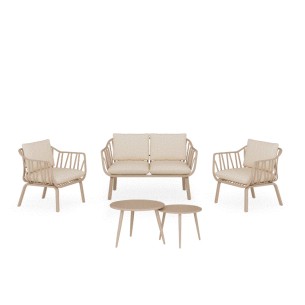 Conjunto de jardín MIKONOS beige