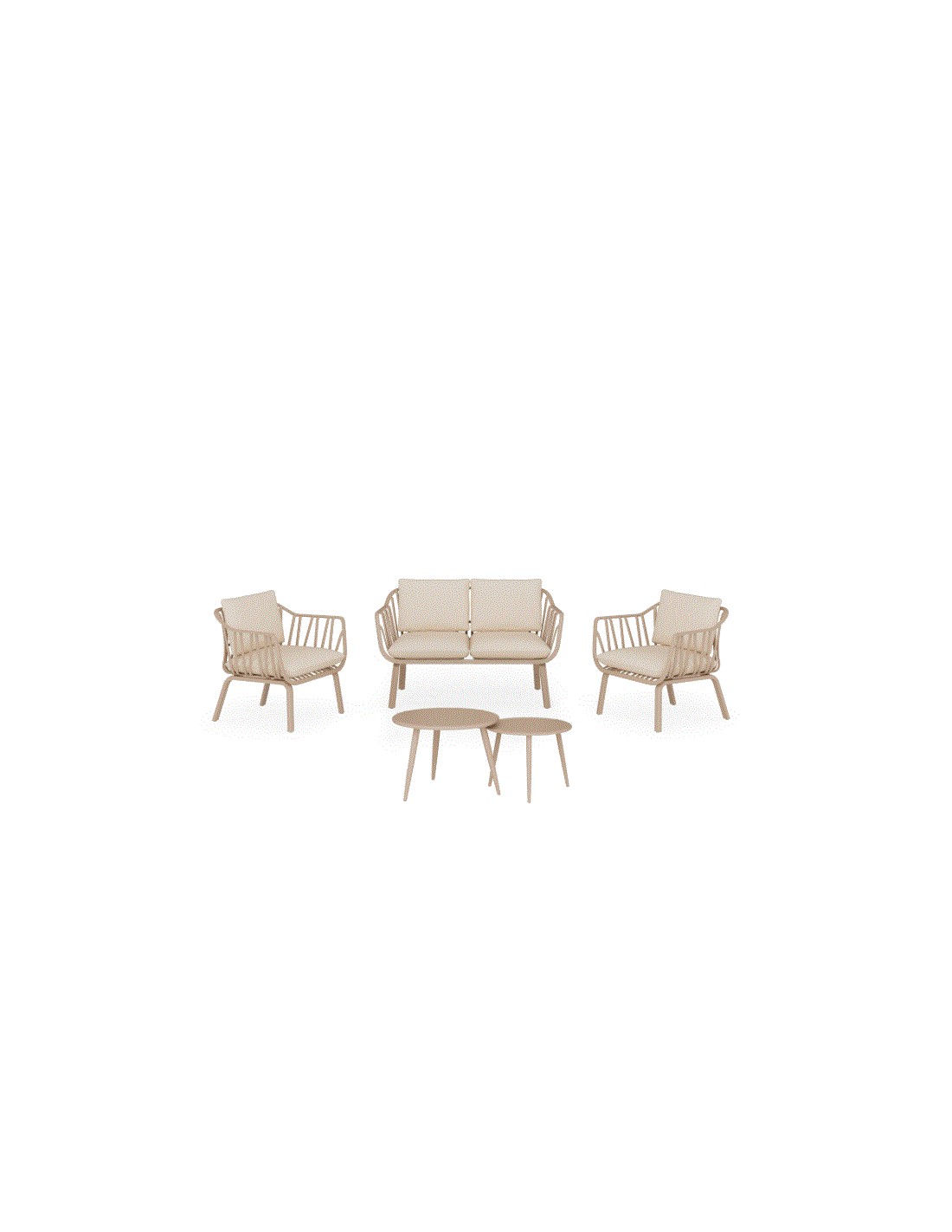 Conjunto de jardín MIKONOS beige