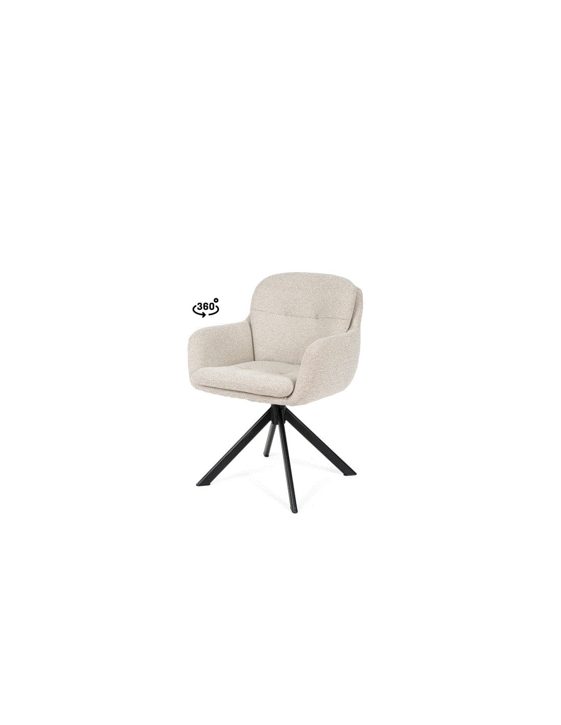 Silla SILVI beige