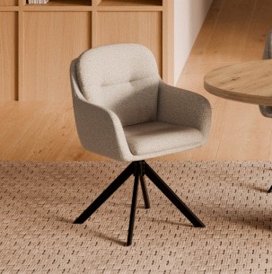 Silla SILVI beige 2