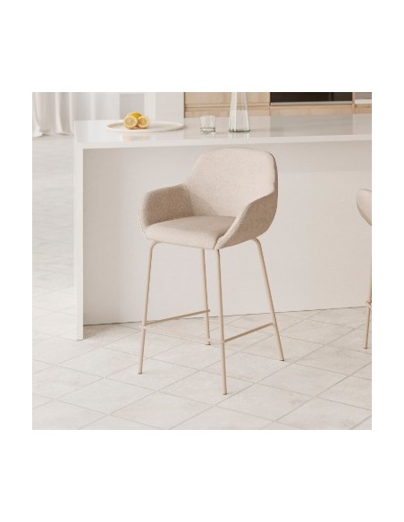 Taburete bajo JACOB beige