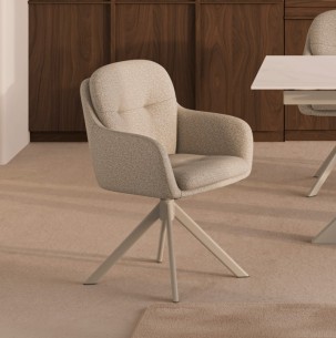 Silla SILVI beige 2