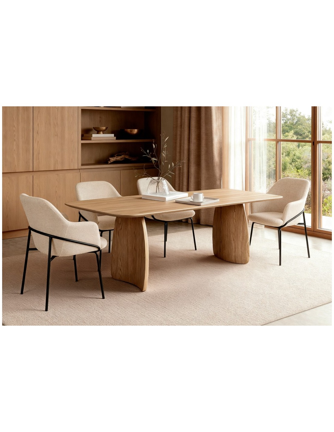 Mesa KIMBERLY 200 roble