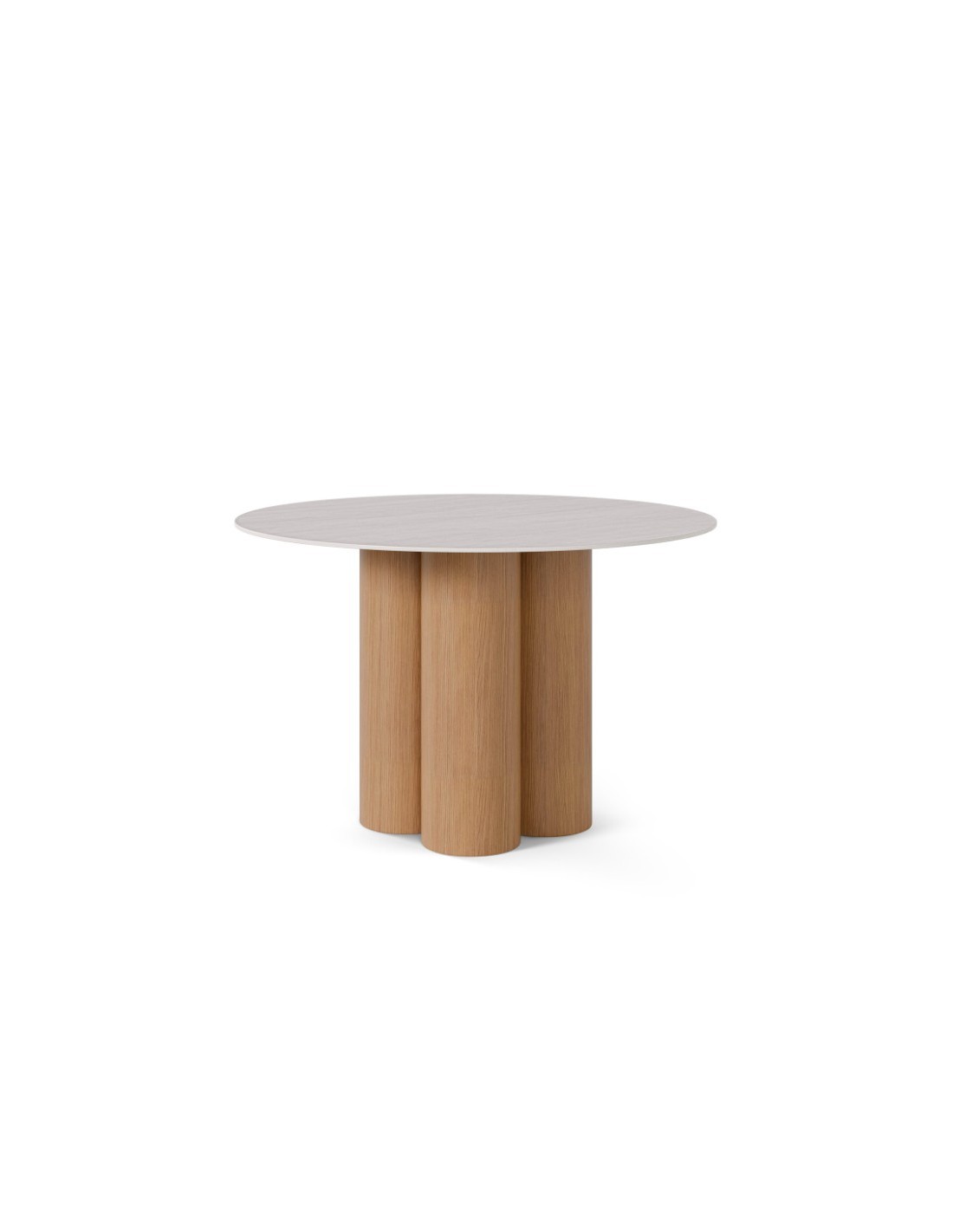 Mesa fija TRACY 120 travertino/roble