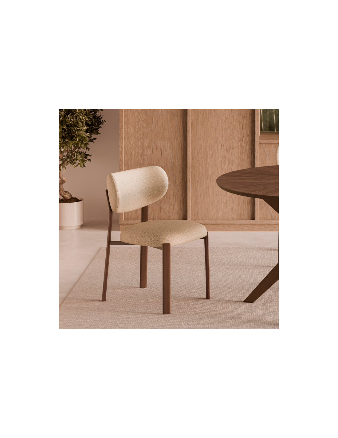 Silla RUMI beige