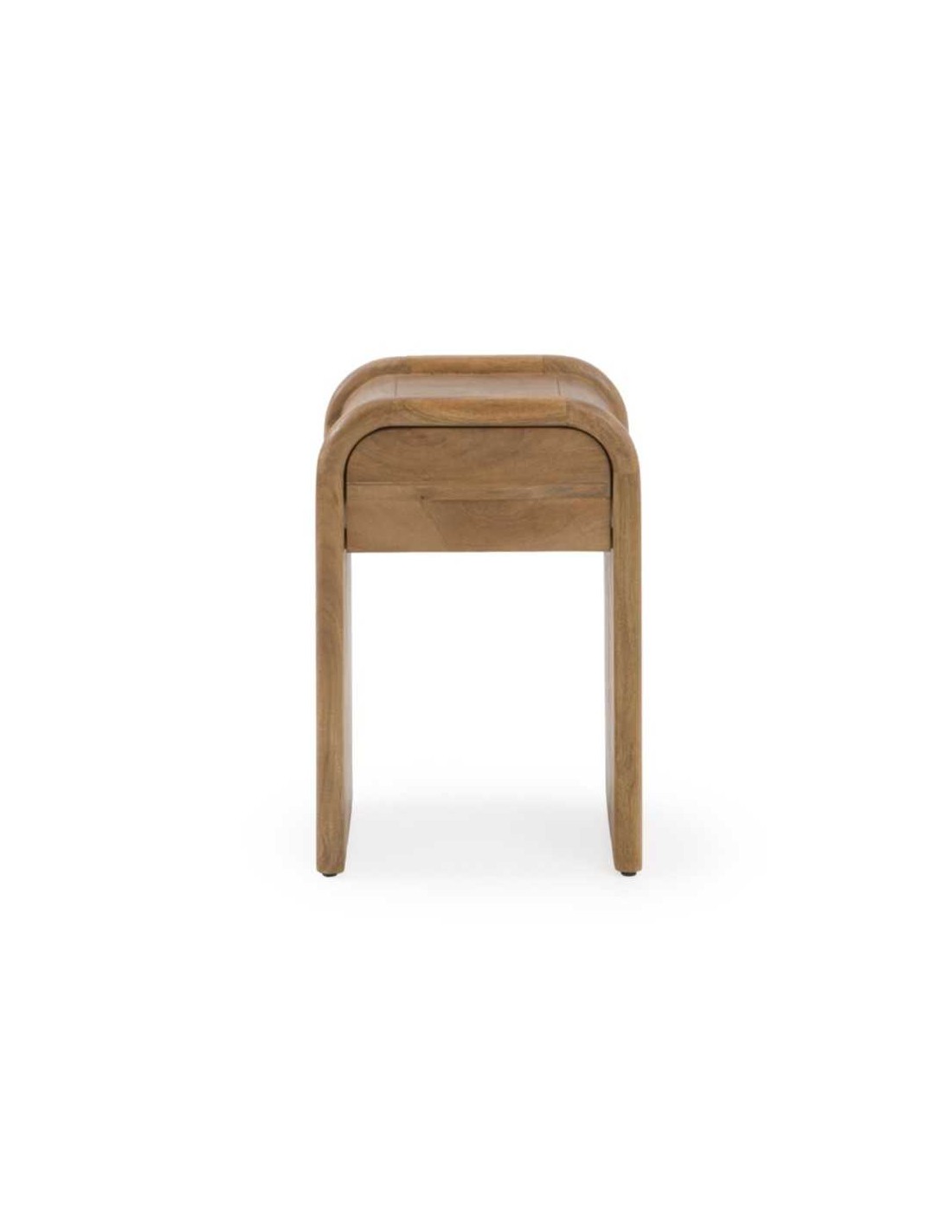 Mesita de noche 1 cajón madera maciza de mango
