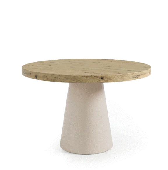 Mesa fija Holly 100 roble/beige