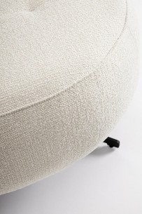 Sillón Gonnie en tela ecrù