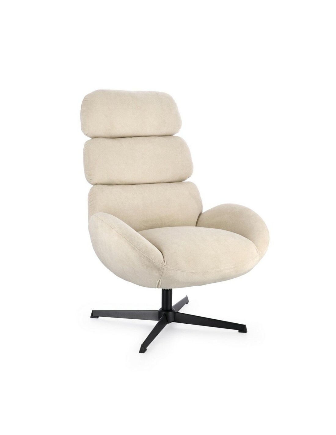 Sillón giratorio Violante perla