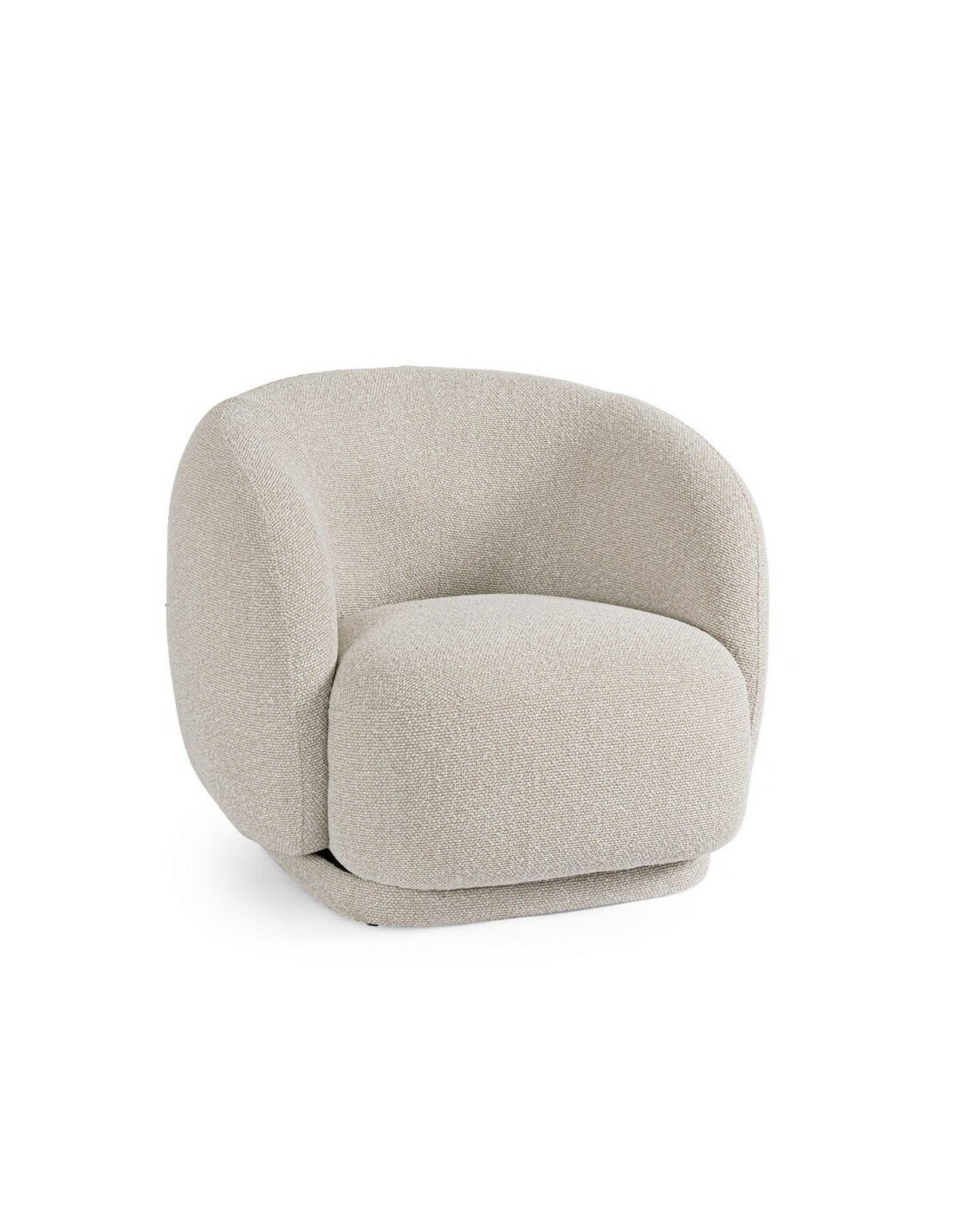 Sillón giratorio Harper natural
