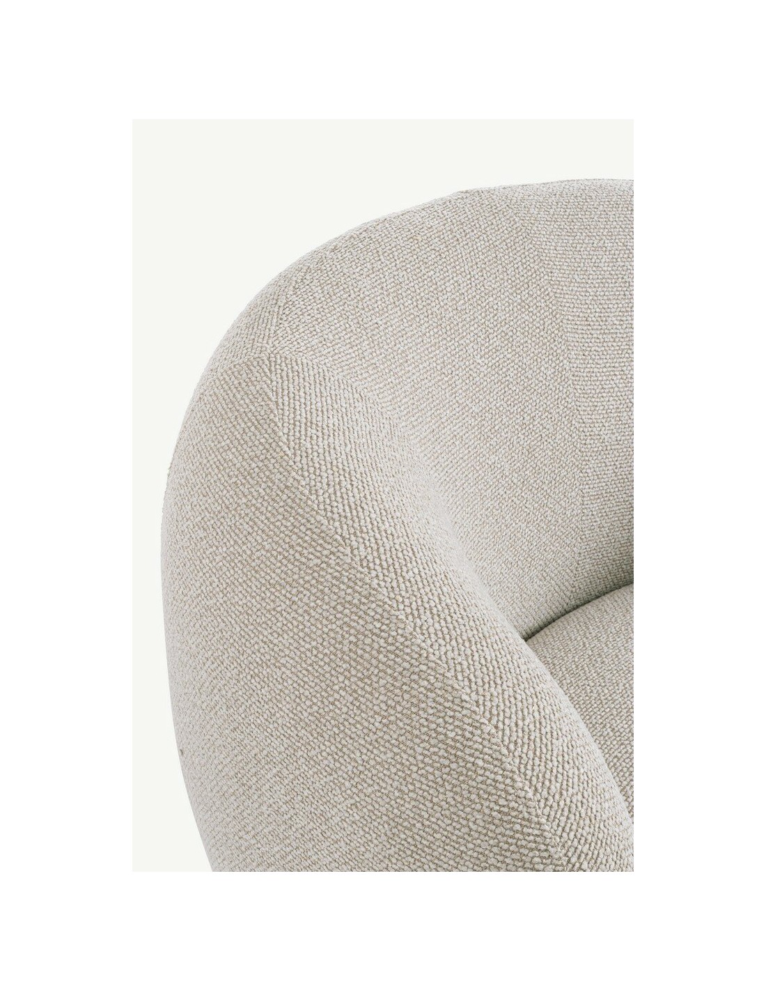 Sillón giratorio Harper natural