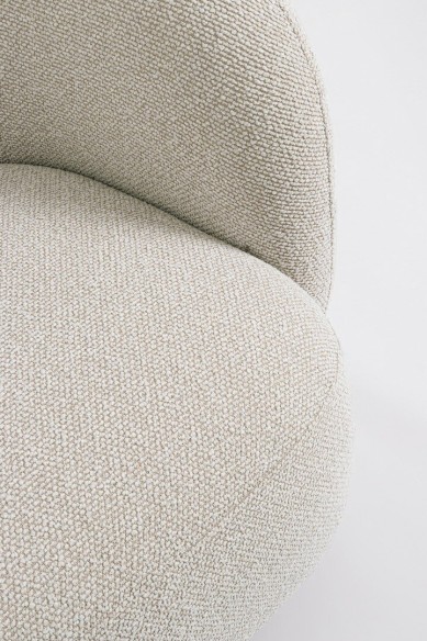 Sillón giratorio Harper natural