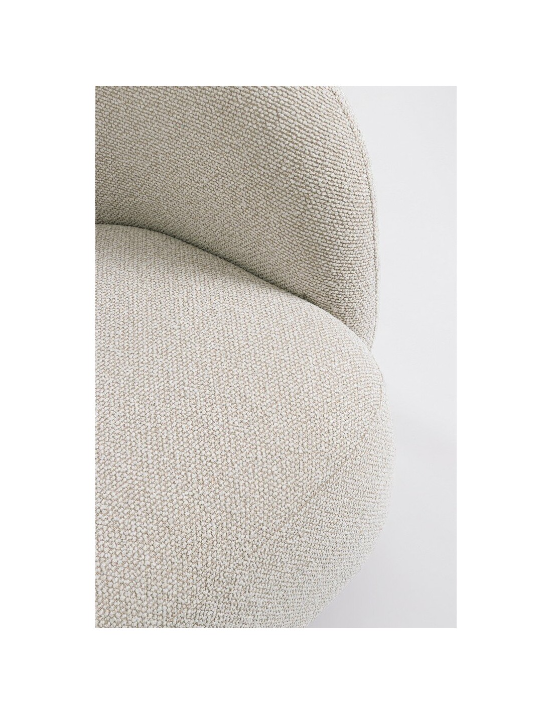 Sillón giratorio Harper natural