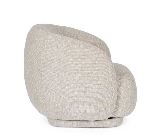 Sillón giratorio Harper natural