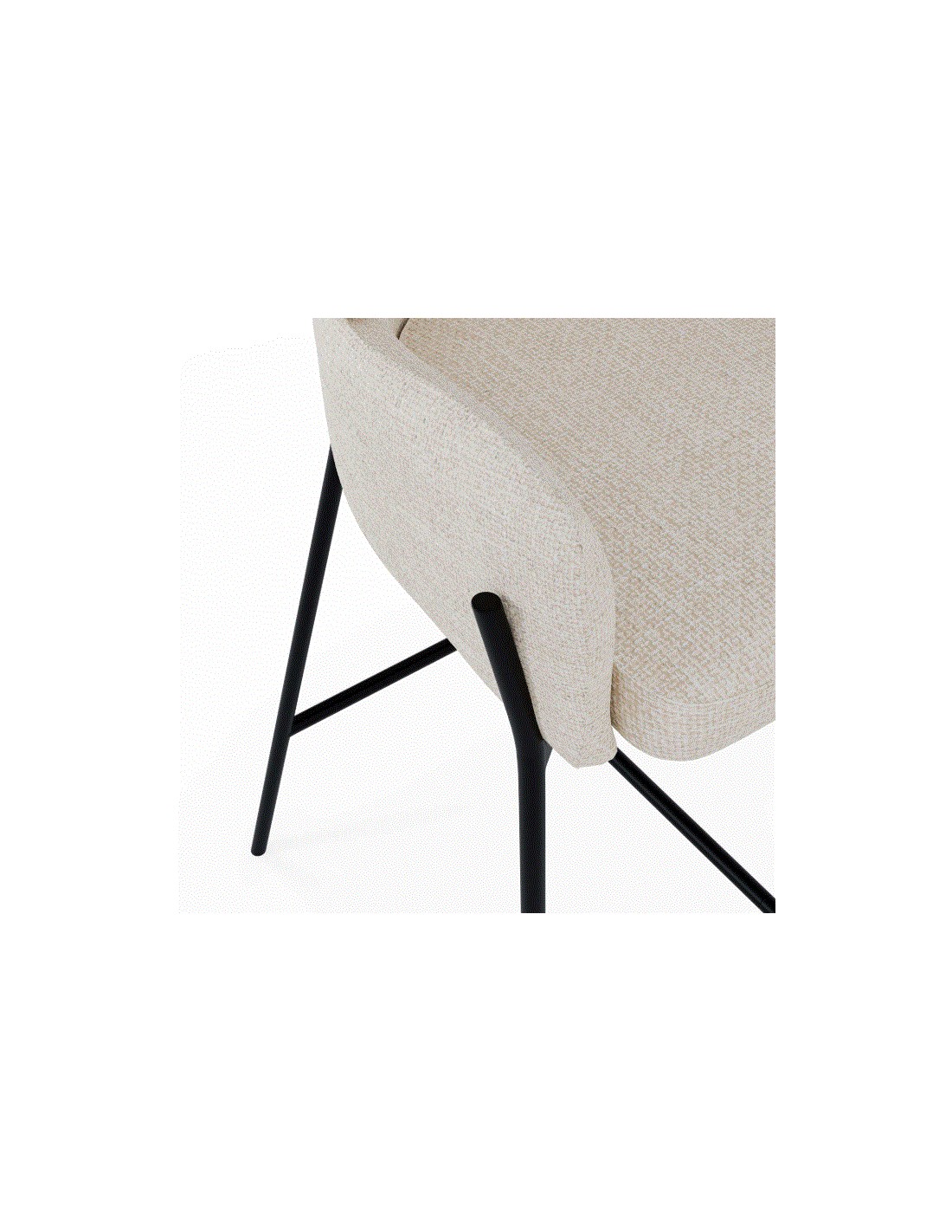Taburete bajo ANDER beige