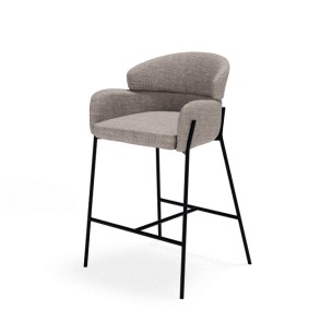 Taburete bajo ANDER taupe 2