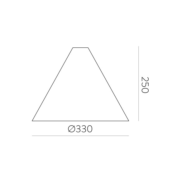 Ø330x250mm