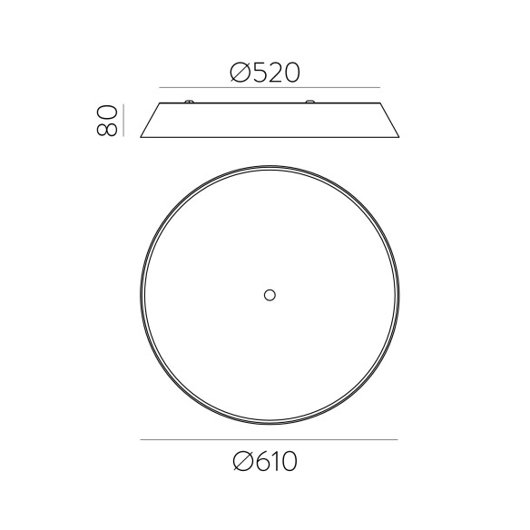 Ø610mm