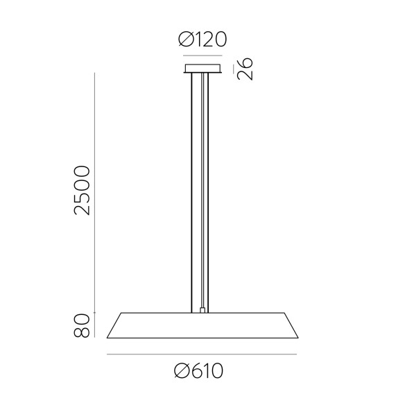 Ø610mm
