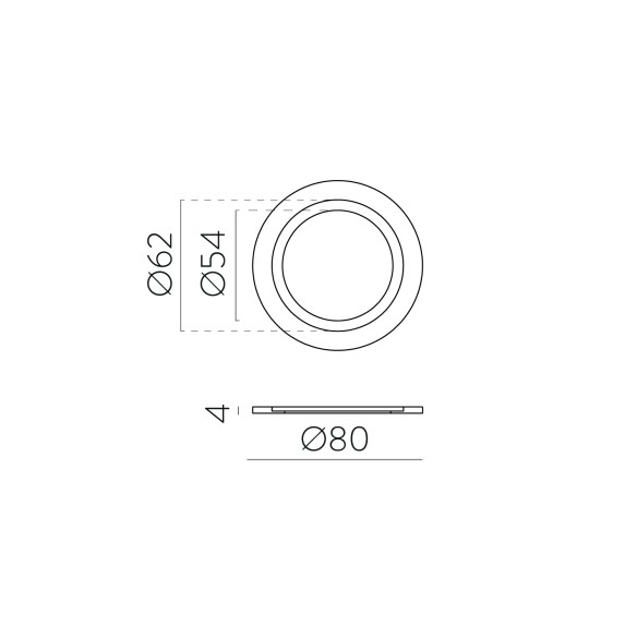 3771/6 Adaptador Ø80 mm