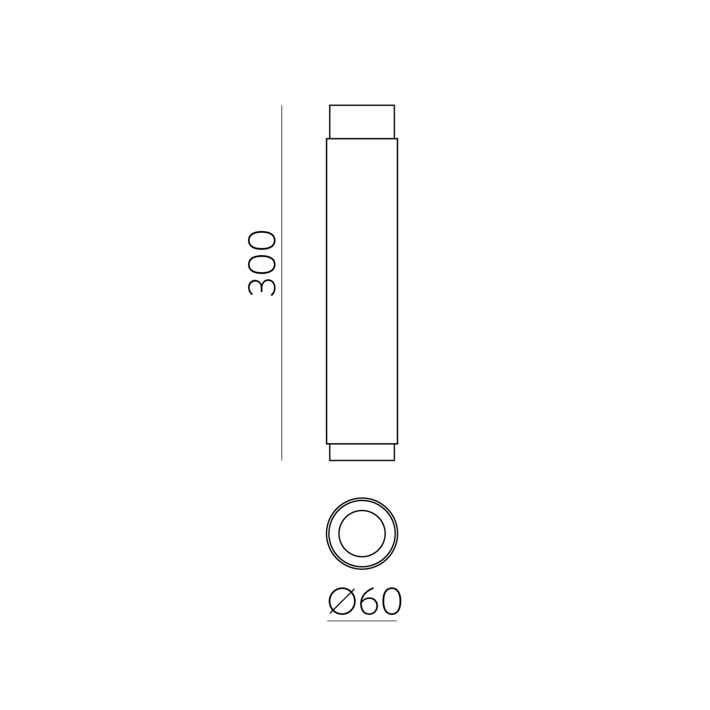 3989/60 Ø60x300mm